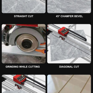 45° Automatic Electric Tile Cutting Machine with Remote Control
