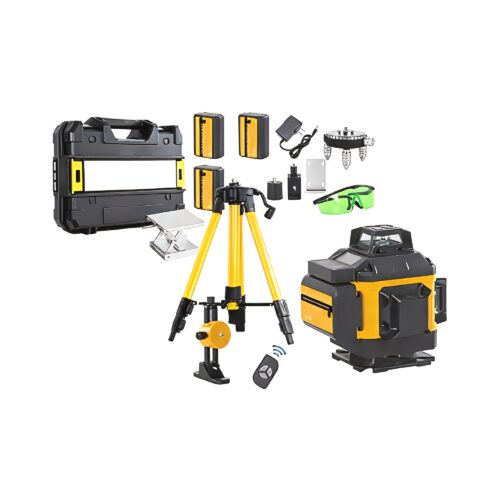 16-Line 4D Laser Level – 360° Automatic Leveling