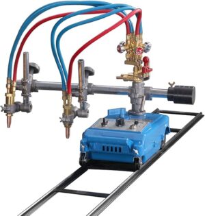 CG1-100 semi-automatic double torch straight line gas cutting machine. 1 (1) CG1-100 Semi-Automatic Double Torch Gas Cutting Machine