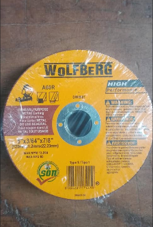 Wolfberg 5-Inch Metal Cutting Disc