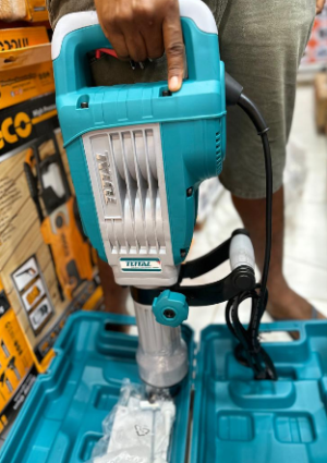 Total Tools Heavy-Duty Electric Demolition Hammer / Jack Hammer