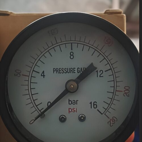 Jian Long Stainless Steel 0–16 Bar Pressure Gauge