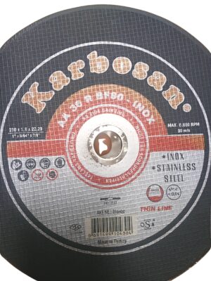 Karbosan INOX Ultra-Thin Cutting Disc – 230 × 1.9 × 22.23mm