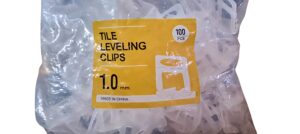 1.0mm Tile Leveling Spacer Clips – 100 Pieces 1.0mm Tile Leveling Spacer Clips – 100 Pieces