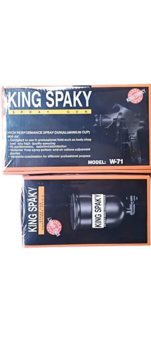 King Spaky W-71 High Performance Spray Gun King Spaky W-71 High Performance Spray Gun