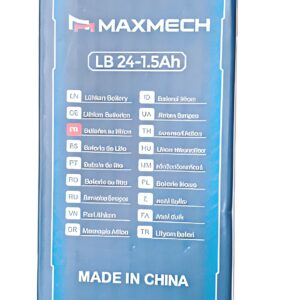 Maxmech 20V Lithium-Ion Battery – LB 24-1.5Ah