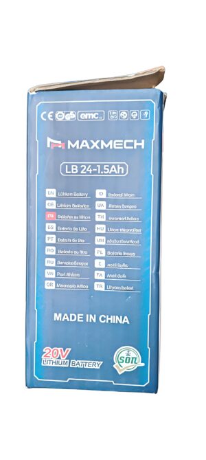 Maxmech 20V Lithium-Ion Battery – LB 24-1.5Ah
