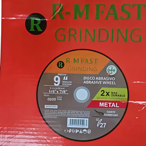 R-M Fast Grinding 9-Inch Abrasive Wheel