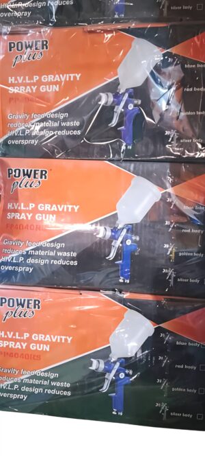 Power Plus H.V.L.P Gravity Spray Gun – PP4040RS / PP4040R Power Plus H.V.L.P Gravity Spray Gun – PP4040RS / PP4040R