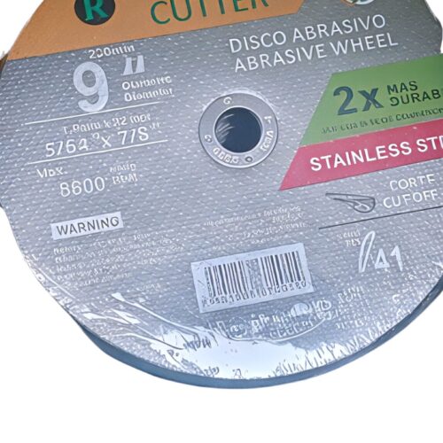 R-M Fast Cutter 9-Inch (230mm) Abrasive Cutting Disc