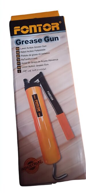Fontor Industrial Lever-Action Grease Gun – 400cc / 14 oz