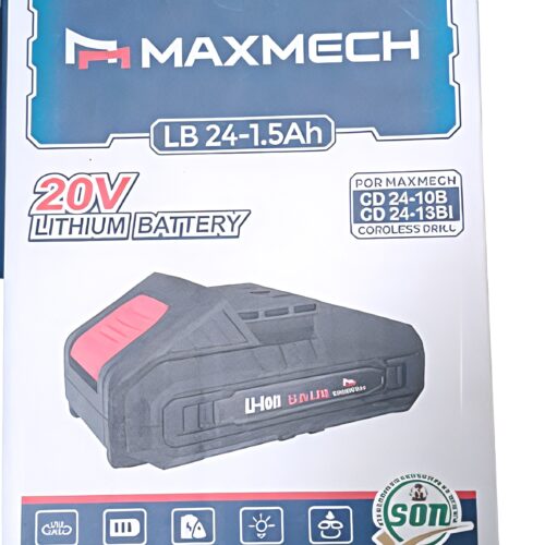 Maxmech 20V Lithium-Ion Battery – LB 24-1.5Ah