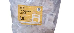 3.0mm Tile Leveling Clips – 100 Pieces