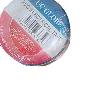 UC Globe PVC Electrical Tape – 19mm × 10 Yards