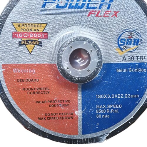 Powerflex 7-Inch Metal Grinding & Cutting Disc