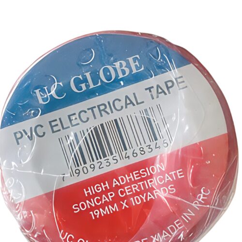 UC Globe PVC Electrical Tape – 19mm × 10 Yards