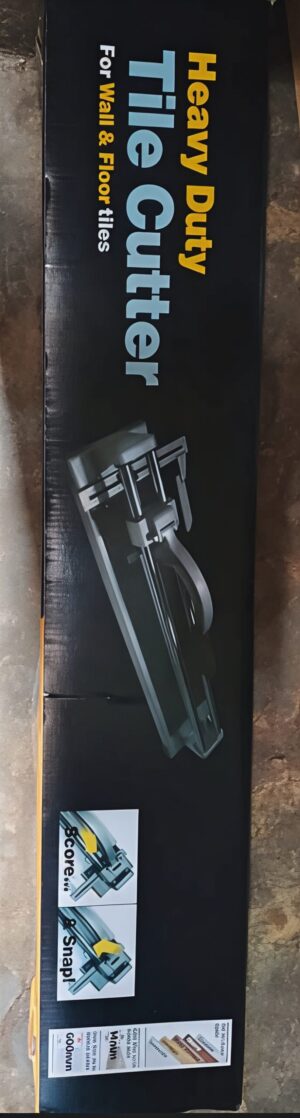 Heavy-Duty 600mm Manual Tile Cutter
