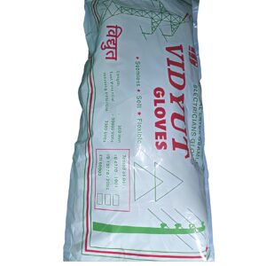 Vidyut Natural Latex Seamless Electrical Gloves – 7,500V
