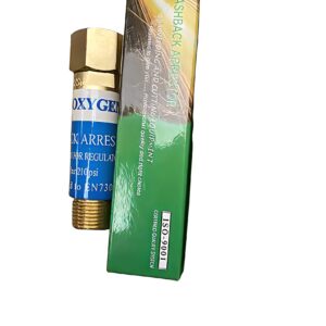 Oxygen Gas Flashback Arrestor Oxygen Gas Flashback Arrestor