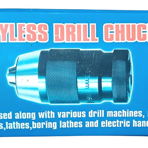 Keyless Drill Chuck – Hand-Tightened Drill Bit Holder