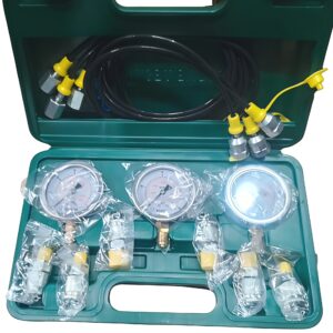Excavator Hydraulic Pressure Test Kit – Hydraulic System Diagnostic Set