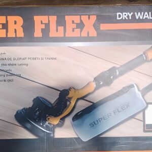 SUPER FLEX 1500W Industrial Drywall Sander – LED Light & Dust Collection