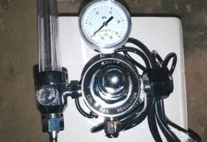 Kovet CO₂ Gas Regulator with Flowmeter