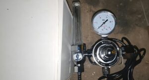 Kovet CO₂ Gas Regulator with Flowmeter