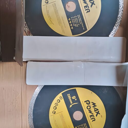 Max Power 9-Inch (230mm) Abrasive Cutting & Grinding Disc Max Power 9-Inch (230mm) Abrasive Cutting & Grinding Disc