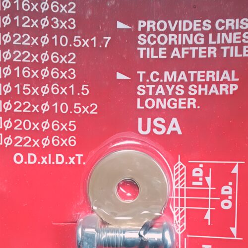 Uniflex Tungsten Carbide Tile Cutting Wheel – Replacement