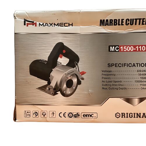 MAXMECH Marble Cutter MC1500-110 – 1500W, 110mm