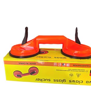 Double-Claw Glass Suction Cup – Dual-Handle Vacuum Lifter