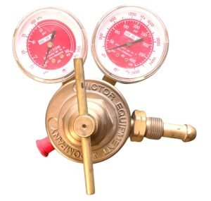 Single-Stage Acetylene Gas Pressure Regulator – Dual Gauge Welding Regulator Single-Stage Acetylene Gas Pressure Regulator – Dual Gauge Welding Regulator