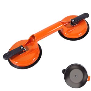 Double-Claw Glass Suction Cup – Dual-Handle Vacuum Lifter