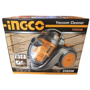 INGCO VC20258 2000W Cyclonic Vacuum Cleaner – 2.5L Dust Capacity INGCO VC20258 2000W Cyclonic Vacuum Cleaner – 2.5L Dust Capacity