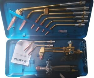 Kayser Combined Oxy-Fuel Welding and Cutting Torch Set – Complete Kit with Accessories Kayser Combined Oxy-Fuel Welding and Cutting Torch Set – Complete Kit with Accessories