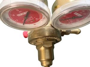 Single-Stage Acetylene Gas Pressure Regulator – Dual Gauge Welding Regulator Single-Stage Acetylene Gas Pressure Regulator – Dual Gauge Welding Regulator