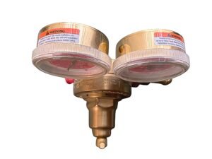 Single-Stage Acetylene Gas Pressure Regulator – Dual Gauge Welding Regulator Single-Stage Acetylene Gas Pressure Regulator – Dual Gauge Welding Regulator