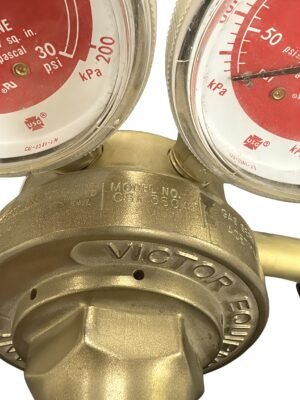 Single-Stage Acetylene Gas Pressure Regulator – Dual Gauge Welding Regulator Single-Stage Acetylene Gas Pressure Regulator – Dual Gauge Welding Regulator