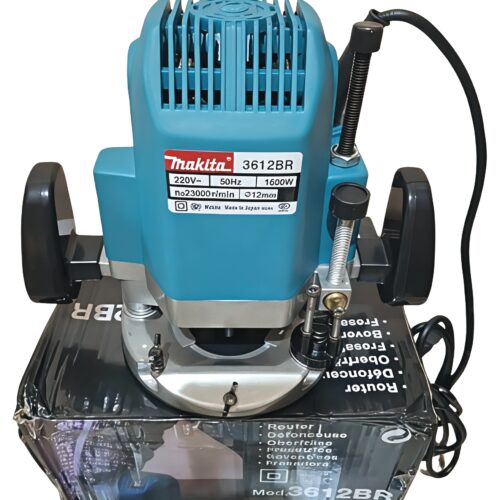 3612BR Plunge Wood Router Machine – 1600W Heavy-Duty Electric Router