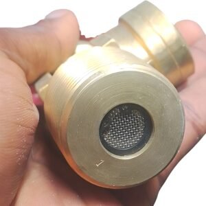 Brass Gas Cylinder Valve with Red Handwheel – TF-8