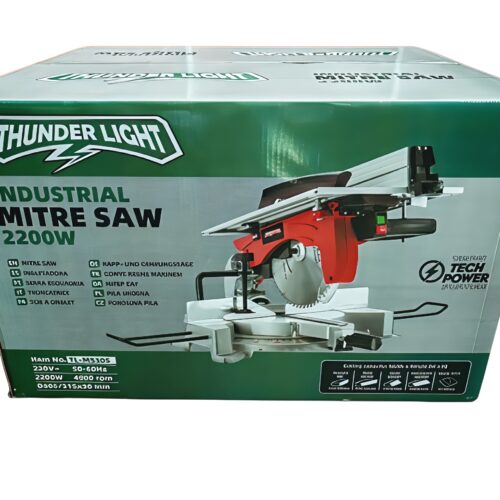Thunder Light TL-MS305 Industrial Mitre Saw – 2200W Dual-Function Table Saw
