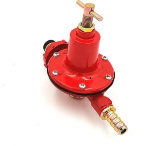 Adjustable High-Pressure LPG Gas Regulator – Heavy-Duty Gas Pressure Control Valve