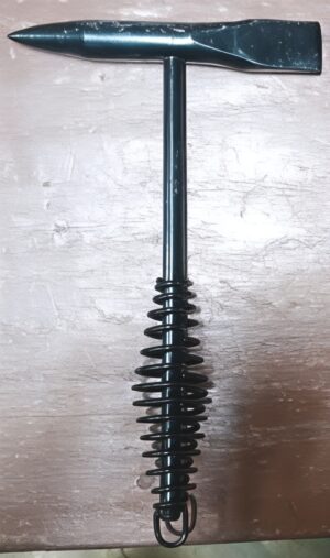Heavy-Duty Welding Chipping Hammer – Large Size with Shock-Absorbing Spring Handle