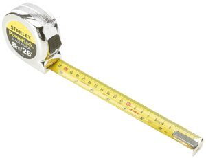 STANLEY PowerLock 8m/26ft Measuring Tape – Model 33-428
