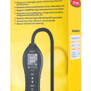 NOYAFA NF-604 Halogen Gas Detector – Digital Refrigerant Leak Detector