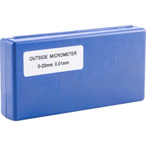 0–25 mm Mechanical Outside Micrometer – 0.01 mm Graduation