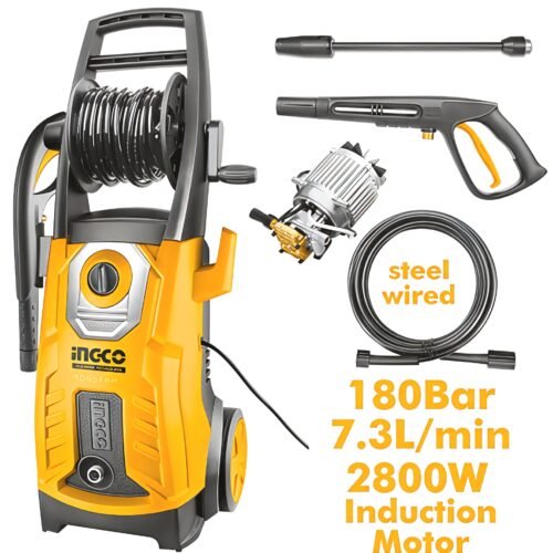 INGCO High Pressure Washer 2800W 180 Bar – HPWR28008