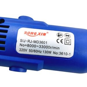 Electric Mini Rotary Tool & Die Grinder Set with Flexible Shaft and Accessories