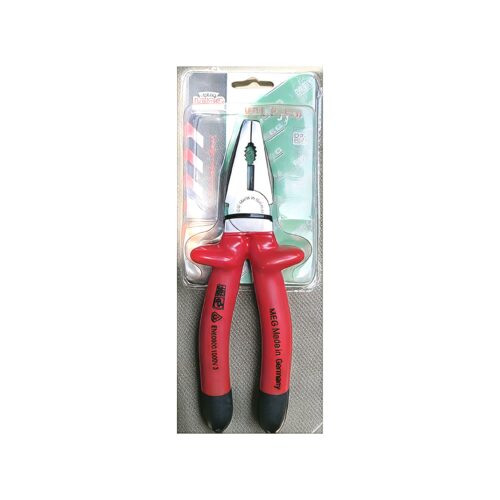 MEG VDE Insulated Combination Pliers – 1000V Electrical Safety Hand Tool MEG VDE Insulated Combination Pliers – 1000V Electrical Safety Hand Tool